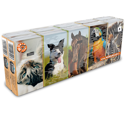 Pocket tissues KING OF ANIMALS